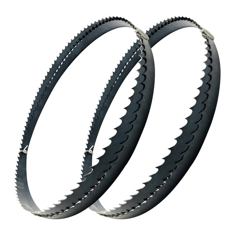 93-1/2 Inch x 1/2 Inch x 4 TPI Woodworking Bandsaw Blades for 14" Delta/Rockwell, Grizzly, Jet, Rikon, Steel City, General, Craftsman - 2 Pack